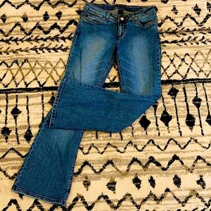 Stretchy bell bottoms